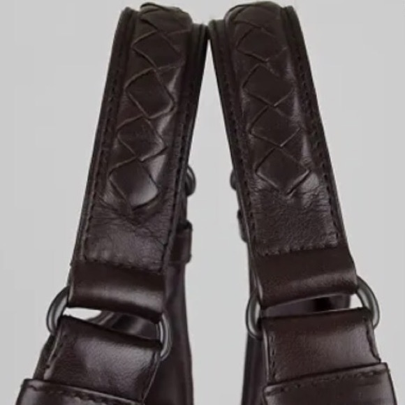 💎✨ LARGE STUNNING✨💎 BLACK BOTTEGA VENETA CAMPANA HOBO - Picture 12 of 12